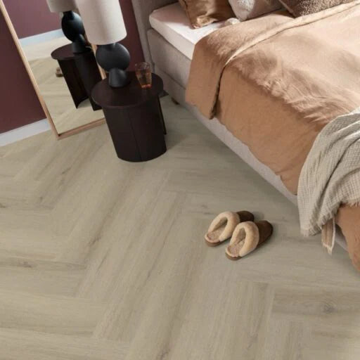 Ambiant - Spigato Valento XL Fischgrät Beige Click