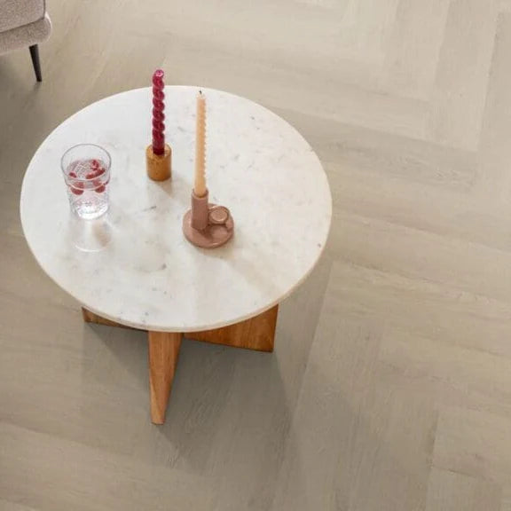 Ambiant - Spigato Navaro Fischgrät Beige Click PVC