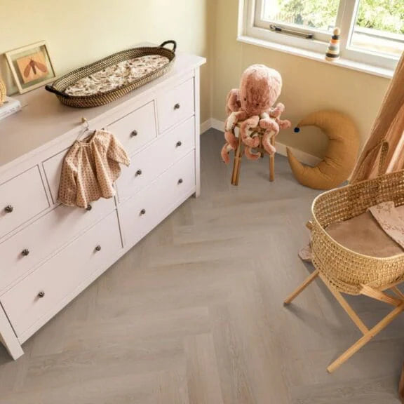 Ambiant - Spigato Navaro Fischgrät Dark Oak Click PVC