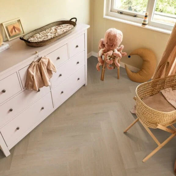 Ambiant - Spigato Navaro Fischgrät Natural Oak Click PVC