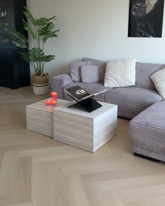 Ambiant - Spigato Estino Fischgrät Beige Klick SRC