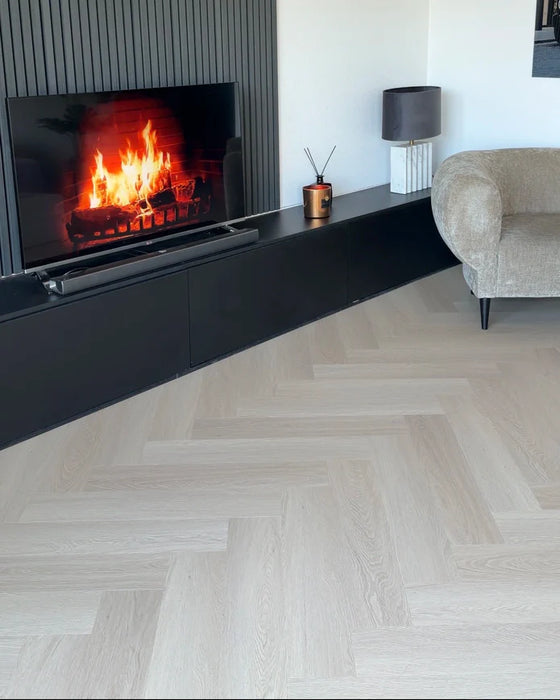 Ambiant - Spigato Estino Fischgrät Beige Klick SRC