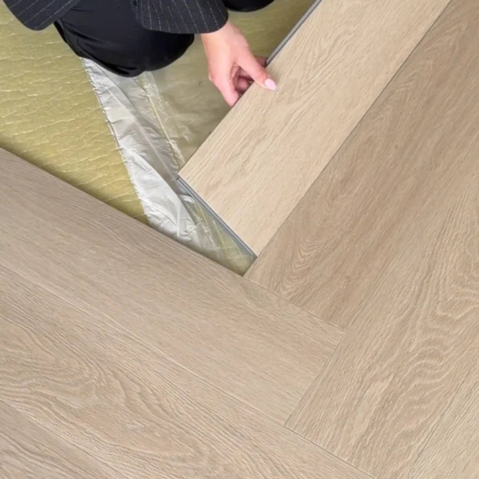 Ambiant - Spigato Estino Fischgrät Beige Klick SRC
