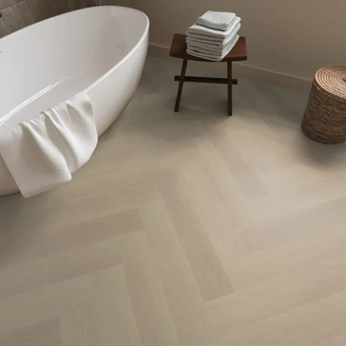 Ambiant - Spigato Estino Fischgrät Beige Klick SRC