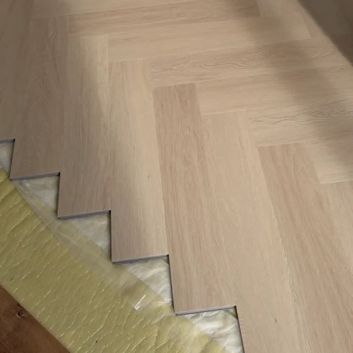 Ambiant - Spigato Estino Fischgrät Beige Klick SRC