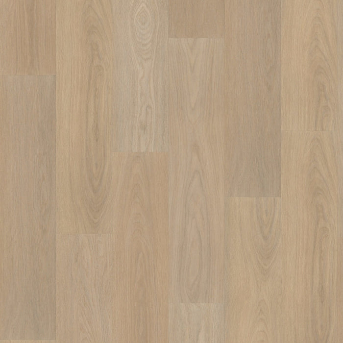 Vivafloors 7810 click pvc vloer met rechte planken in licht eiken kleur, detailopname van het houtpatroon.