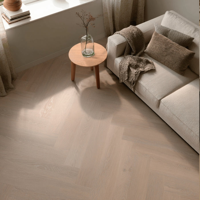 Vloerra Signature - 7220 smoky - Klick Vinyl Fischgrät
